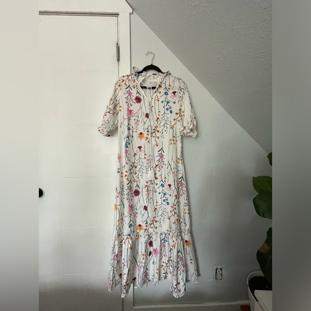 Maxi floral dress